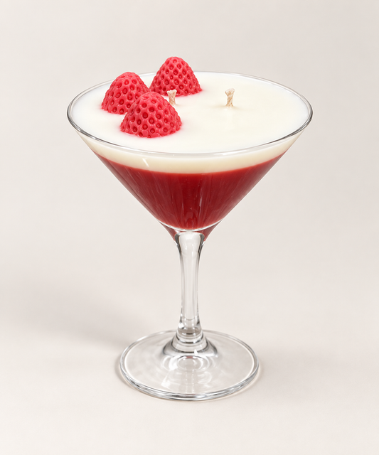 Sójová sviečka Strawberry Martini