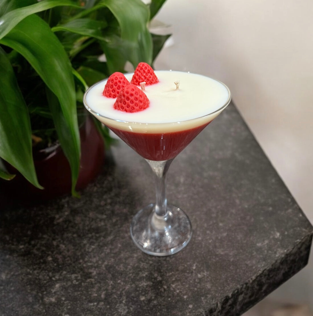 Sójová sviečka Strawberry Martini